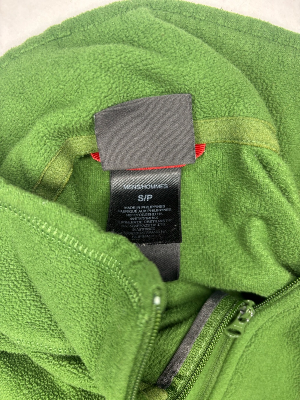 The North Face Green Zip Fleece Pullover - Picture 5 of 5
